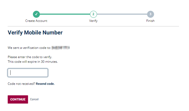 tt account setup step 9